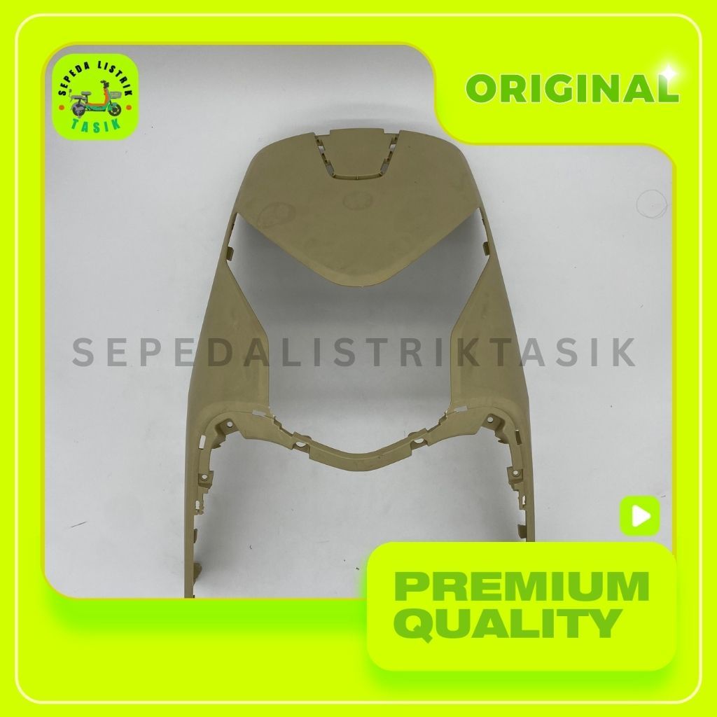 COVER LAMPU WIND SHIELD SEPEDA LISTRIK UWINFLY D60 D65 D70 D75 CREAM / SELIS 181 - ORIGINAL 100% - S