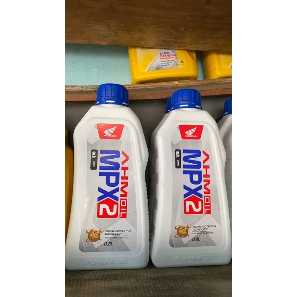 AHM OIL MPX2 MATIC 10w 30 SL Oli ASLI Mesin MPX 2 OLI MPX 2  MATIC
