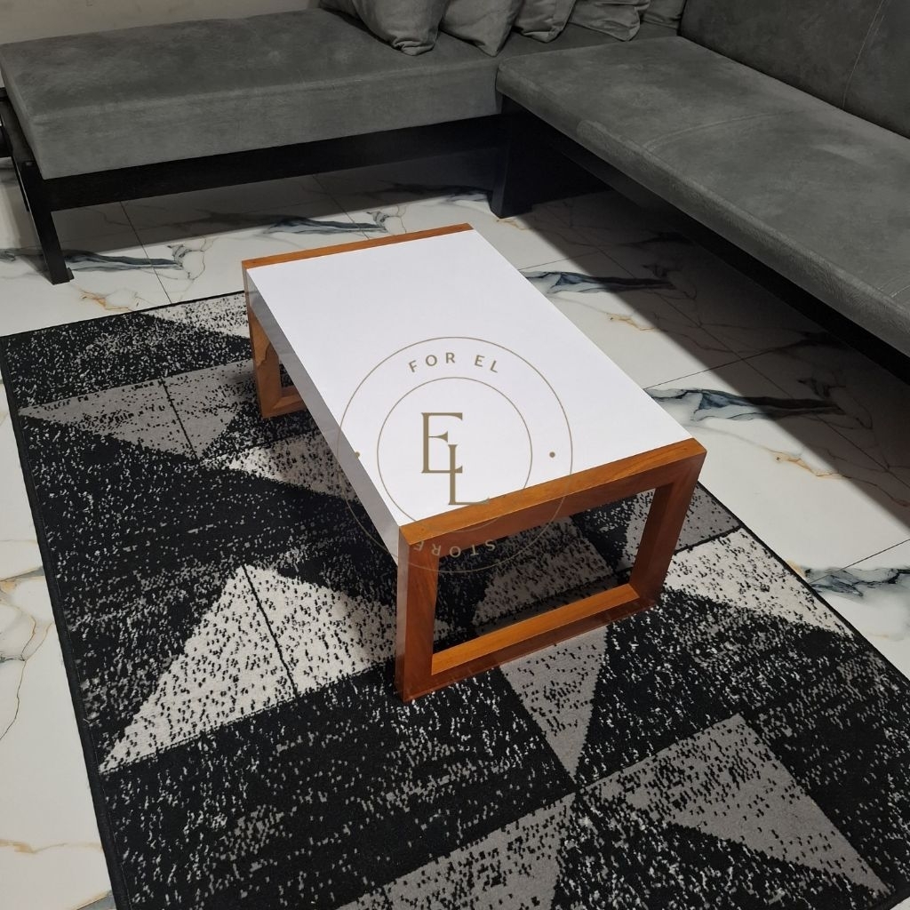 Meja Multifungsi Ruang Tamu Meja Lesehan Minimalis Meja Komputer Meja Belajar Meja Kayu Estetik