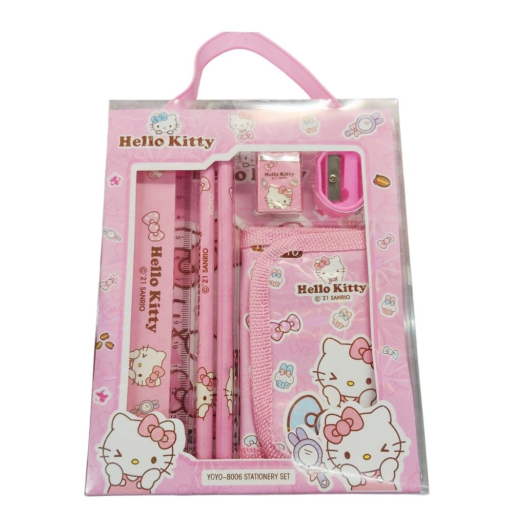 

Stationary Paket Set Alat Tulis Anak Jinjing Lucu Viral Study Set 6in1