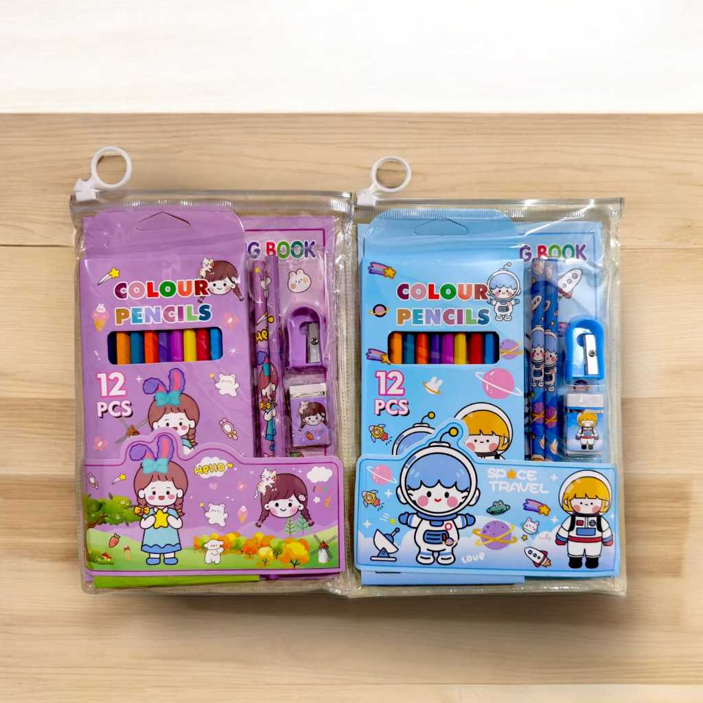 

Set Alat Tulis – Praktis & Warna-Warni!
