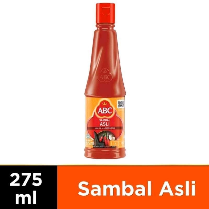 

[oddsolshop] pekanbaru/ABC Sambal Asli Botol 275ML Spicy Chili Sauce Saos Makan Bumbu Masak Instan
