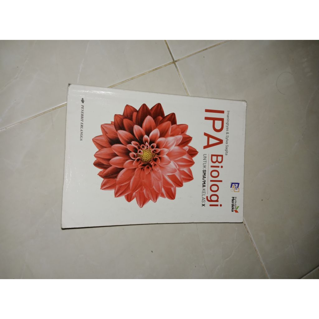 BIOLOGI ERLANGGA KELAS 10 KURIKULUM MERDEKA (PRELOVED)