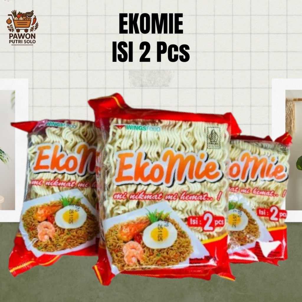 

Eko Mie Kering isi 2 Pcs 110grm