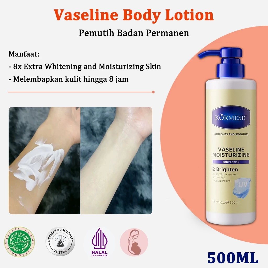 Ay00 Vaseline Body Lotion Pemutih Lotion Pemutih Badan Hand Body Pemutih 500ml Pemutih Badan