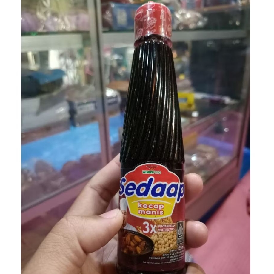 

kecap sedaap kemasan botol 135 ml