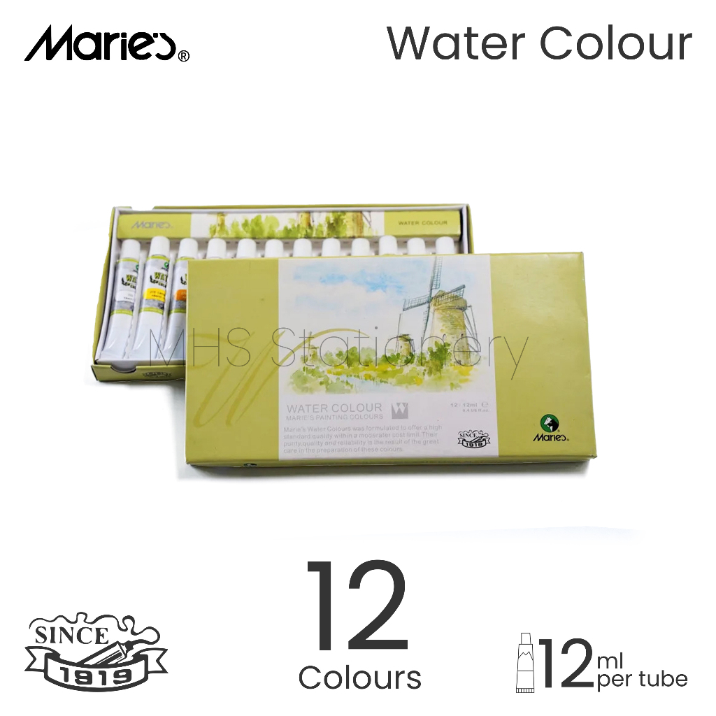 

Marie's Cat Air Water Colour 1336B Warna Set Lukisan Kualitas Tinggi Untuk Anak Dan Dewasa Maries