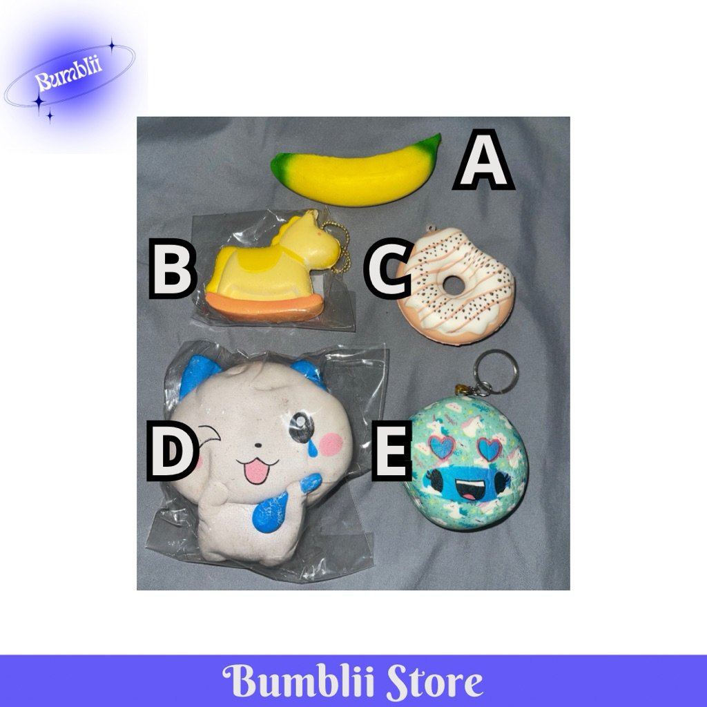 FLASH SALE SQUISHY MURAH PRELOVED COMMON BRANDED