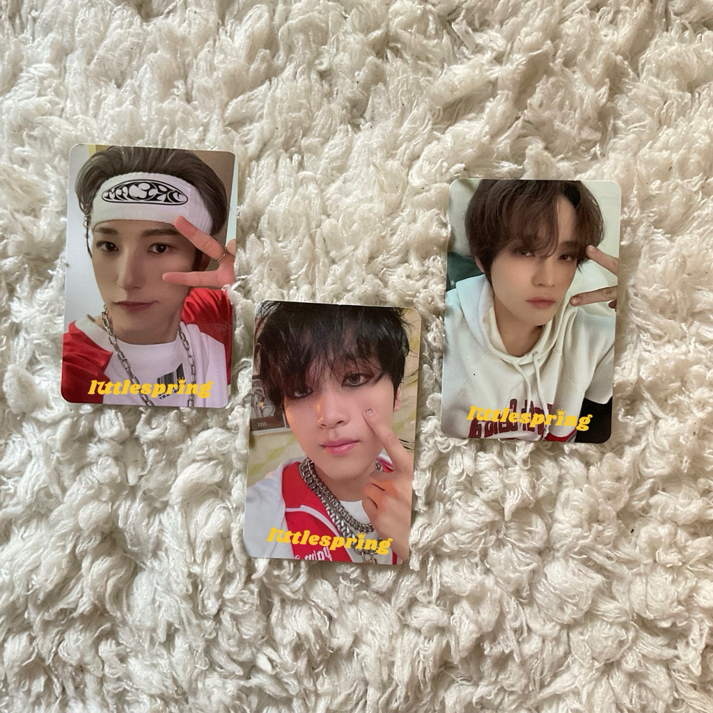 PHOTOCARD OFFICIAL NCT DREAM RENJUN, HAECHAN, CHENLE  ISTJ SMINI