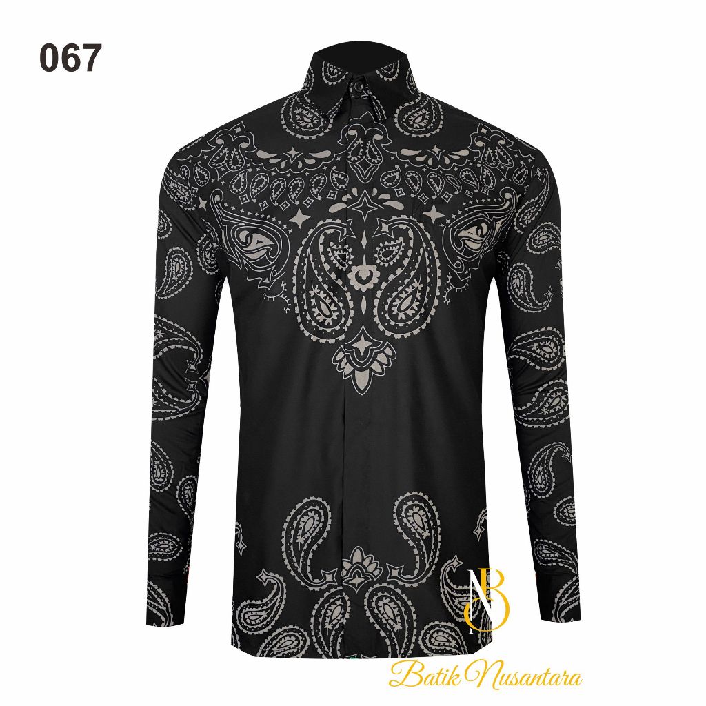 

Batik Nusantara Indonesia Kemeja Batik Slimfit Lapis Furing 067 Nyaman Untuk Pria