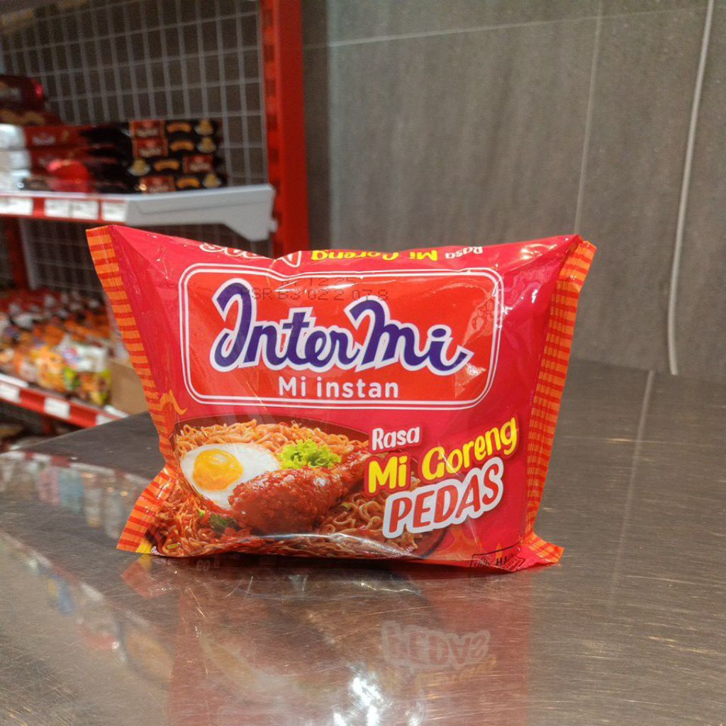 

intermie mie instan rasa mie goreng pedas