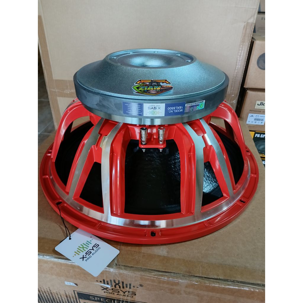 X-SYS SPEAKER COMPONENT 18" TYPE 18XLS500 VC5" Original