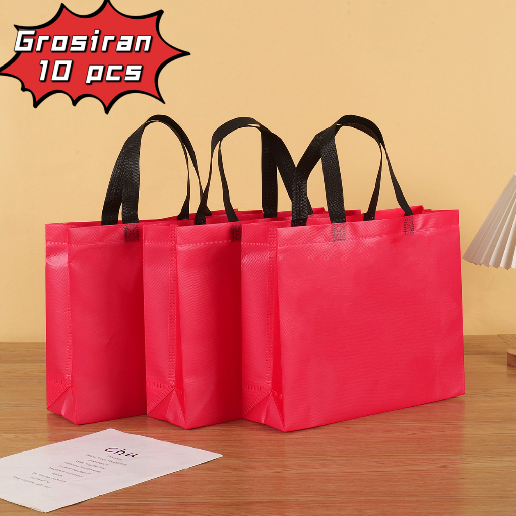 

Grosiran Tas Koper 10pcs-Tas hamper - Goodie bag - Tas Belanja - Tas Souvenir - Tas Kado - Tas Jinjing - Tas Lipat-Kantong Belanja - Souvenir - Shopping bag - Spoundbond - Tote Bag - Tas Wanita - Tas Murah - Tas Belanja Murah - Tebal dan Kuat