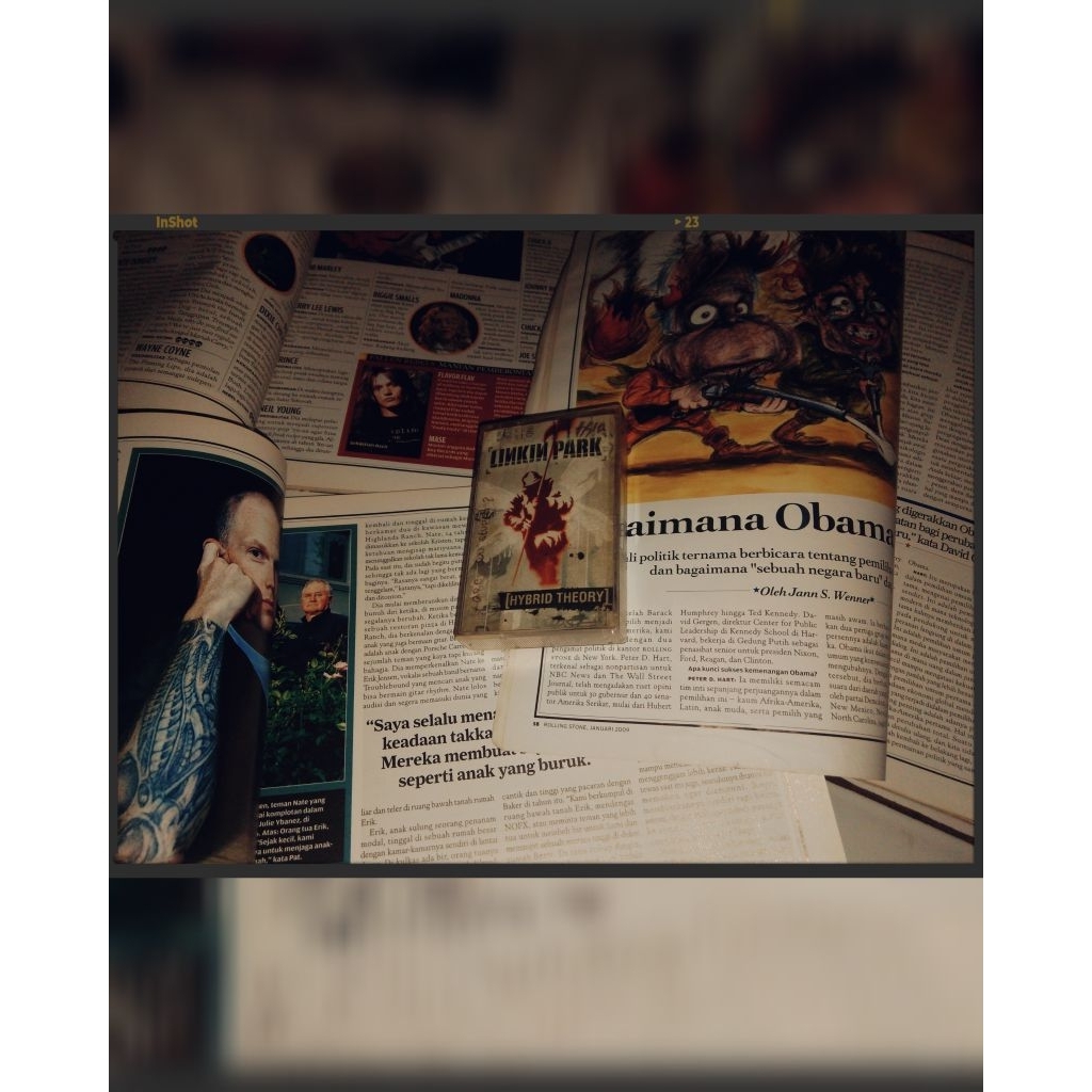 Kaset Pita - Linkin Park Hybrid Theory