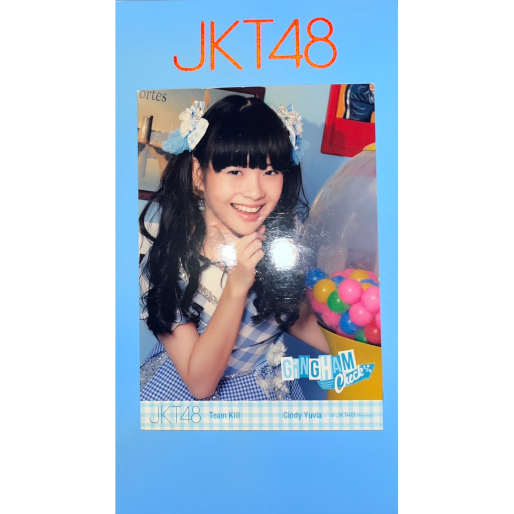 [Bisa Nego] Photopack Single Gingham Check JKT48 - Yupi