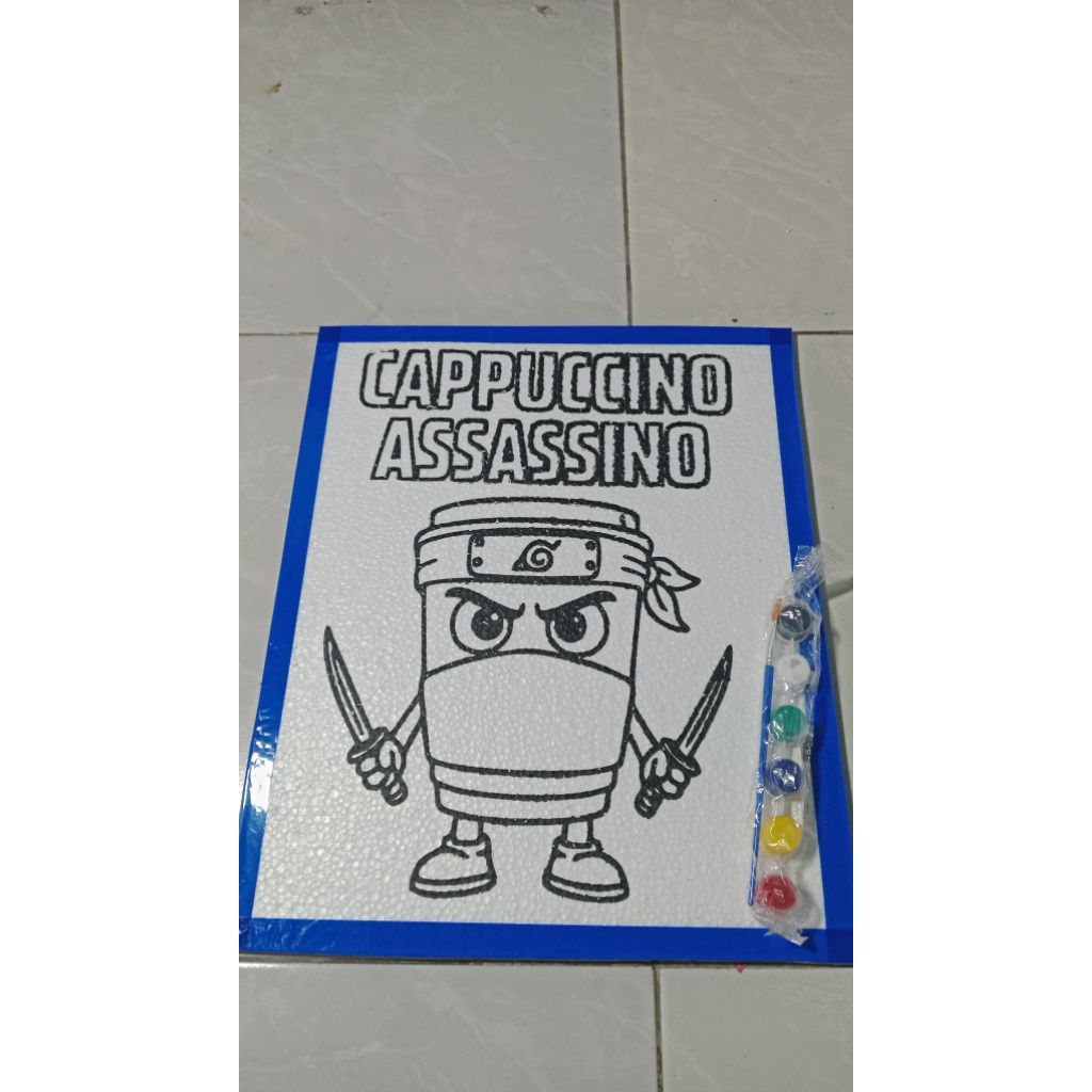 

sepaket styrofoam lukis