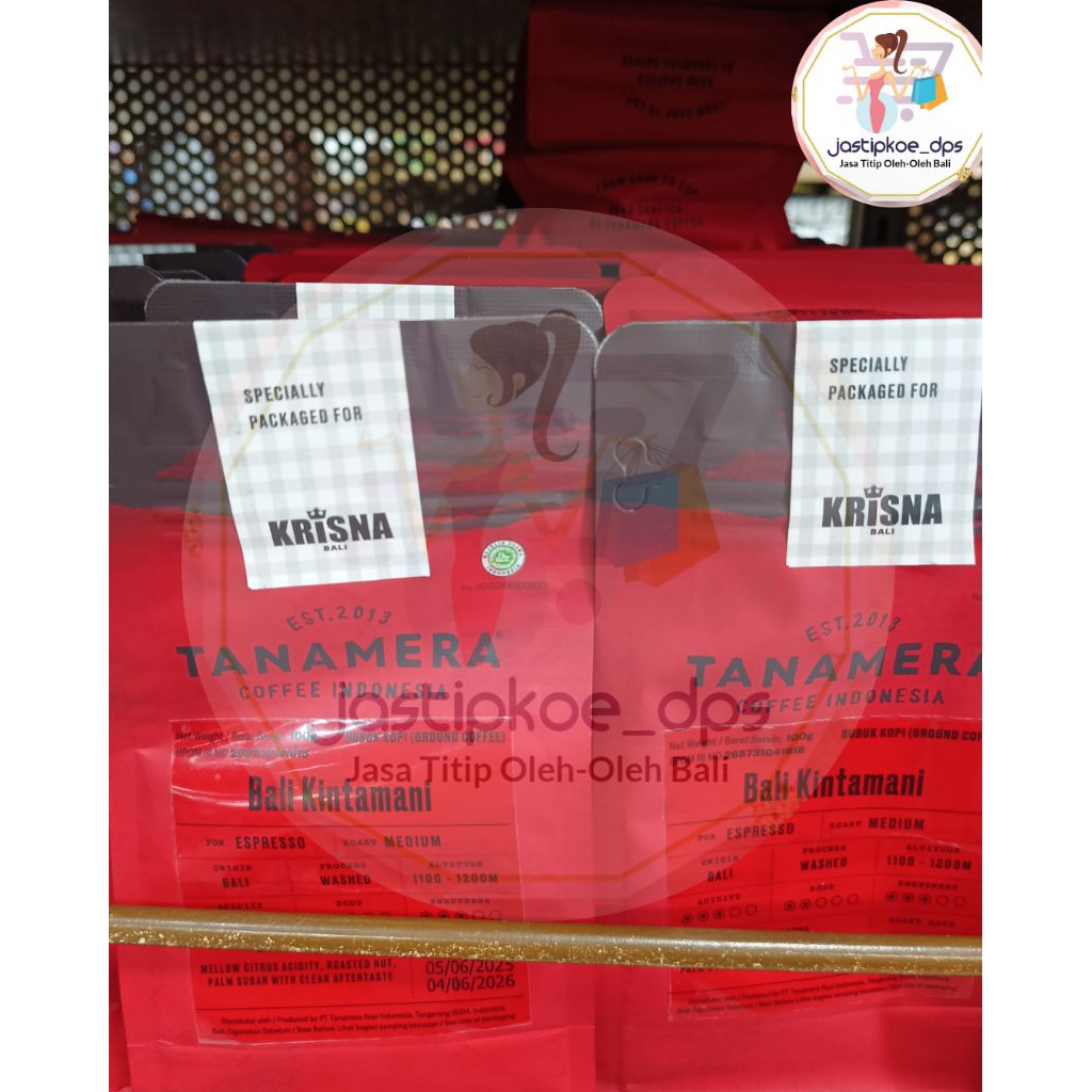 

KOPI BALI KINTAMANI TANAMERA 100gr BUBUK + BUBBLE WRAP