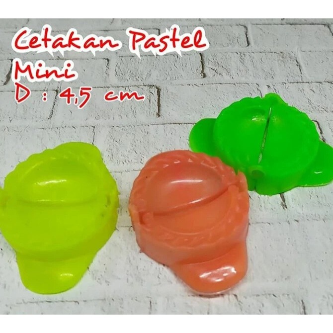 Cetakan pastel mini pastel abon