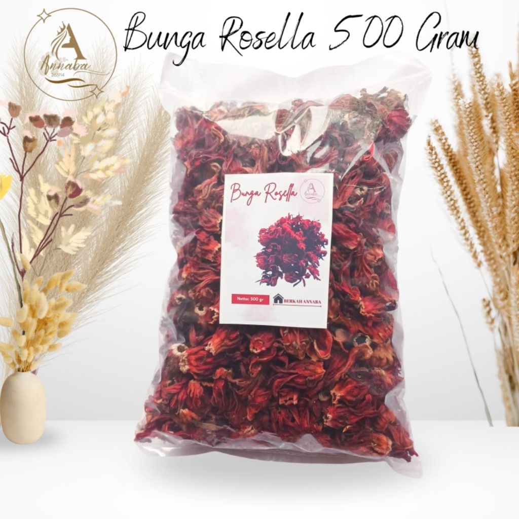 

Bunga Rosella Kering 500gr Kualitas Bagus organik - Teh Bunga Rosela kering 500gr organik