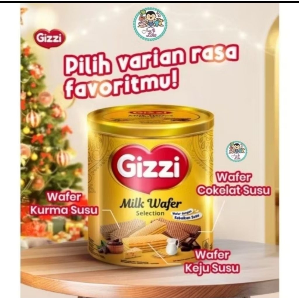

wafer GIZZI milk wafer Keju susu coklat