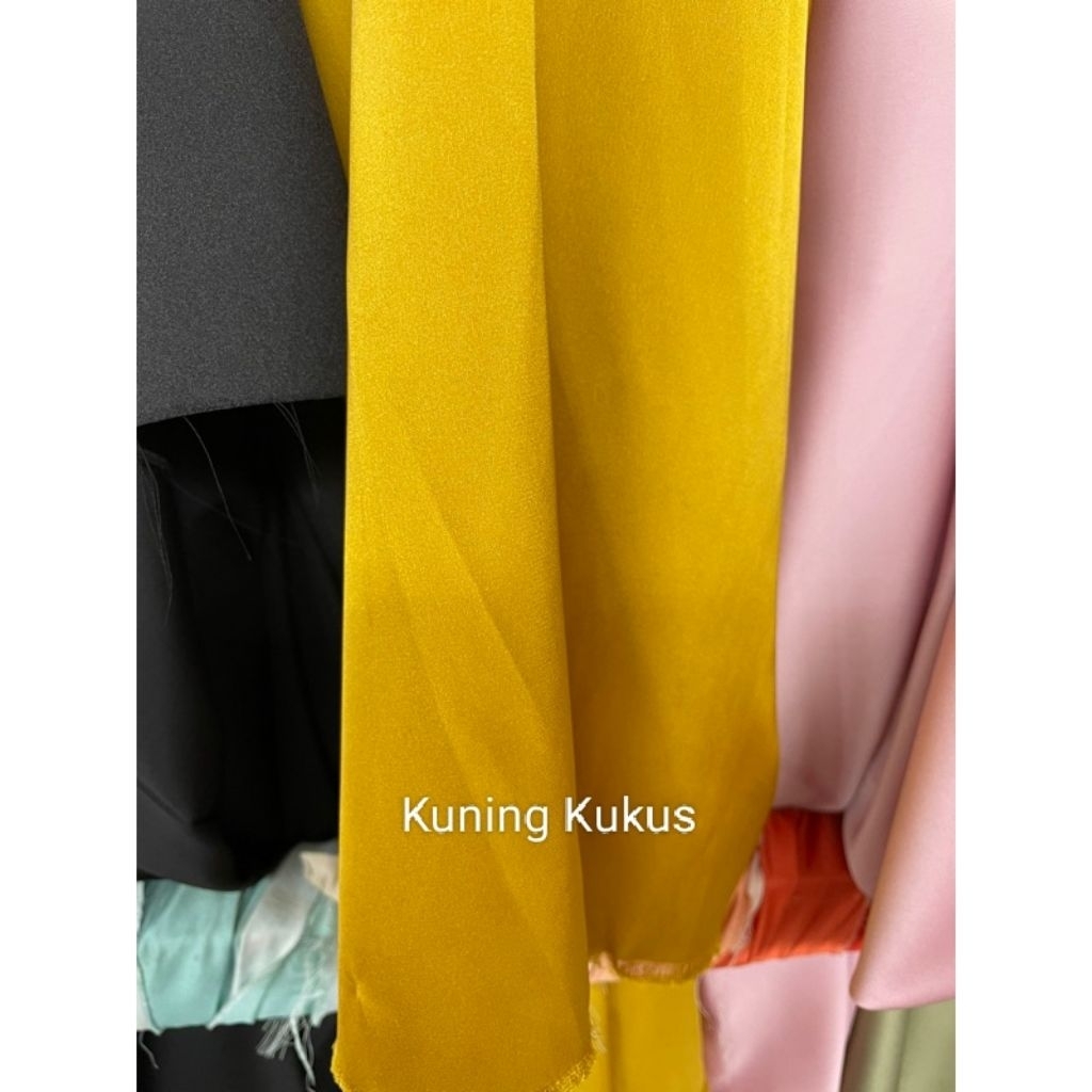 Tia_Textille | Bahan Kain Armani Silk Polos/Kain Kebaya Armani Polos Wanita
