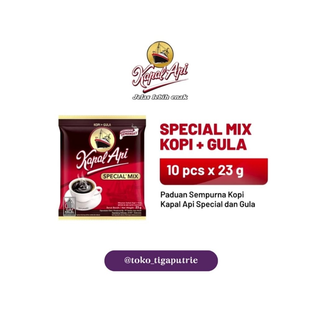 

kopi kapal api spesial mix