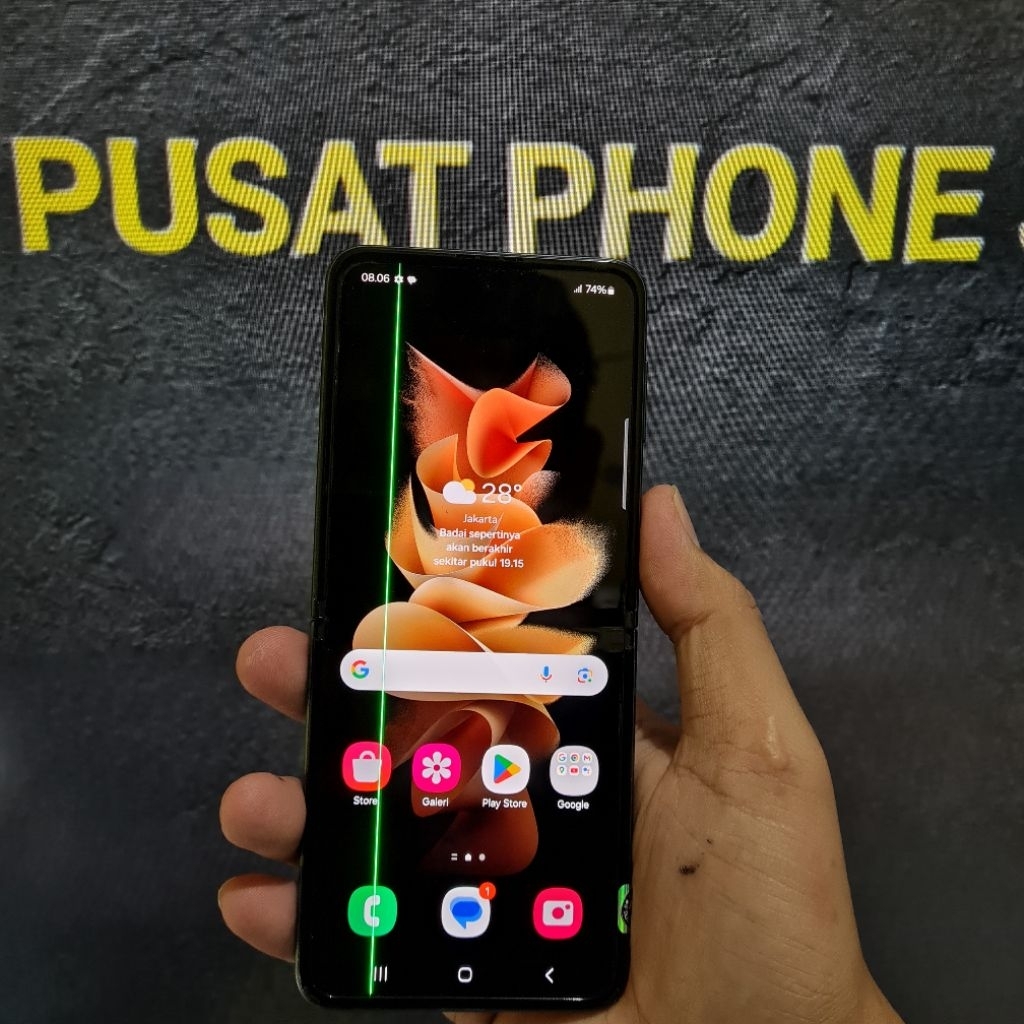 samsung z flip 3 5g second minus