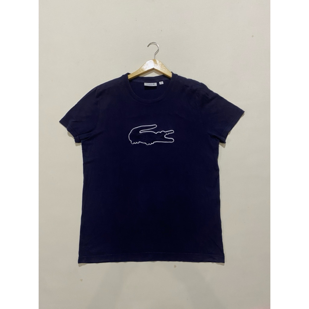 KAOS LACOSTE BIG LOGO ORI TAPI BEKAS