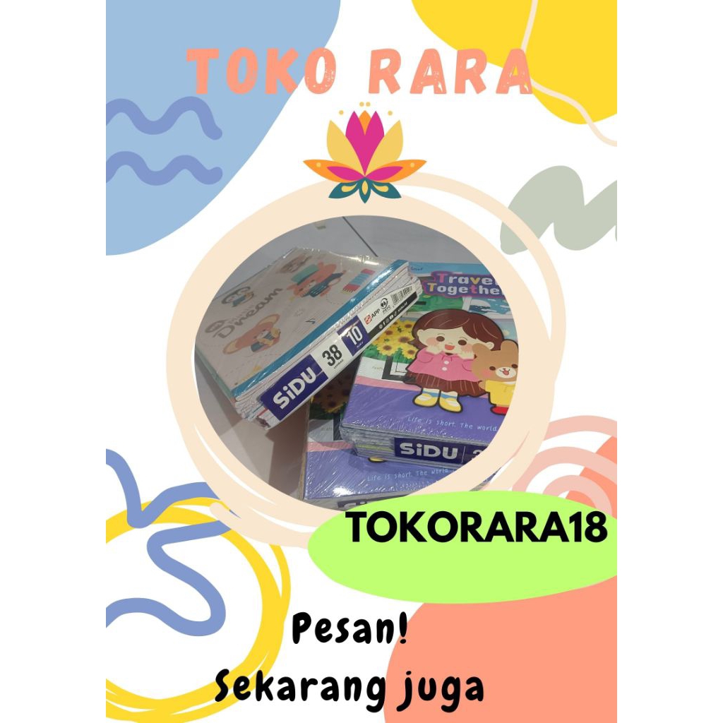 

Buku SIDU isi 38 lembar isi 10biji