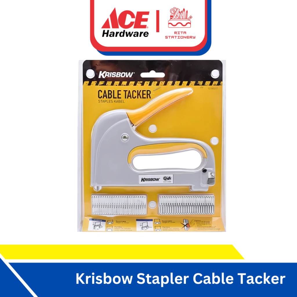 

Krisbow Cable Tacker Staples Kabel