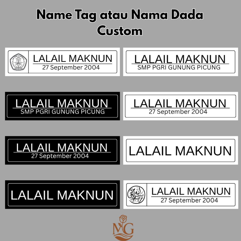 

Nama Dada | Papan Nama akrilik | Name tag | Name tag Custom | Name tag Akrilik