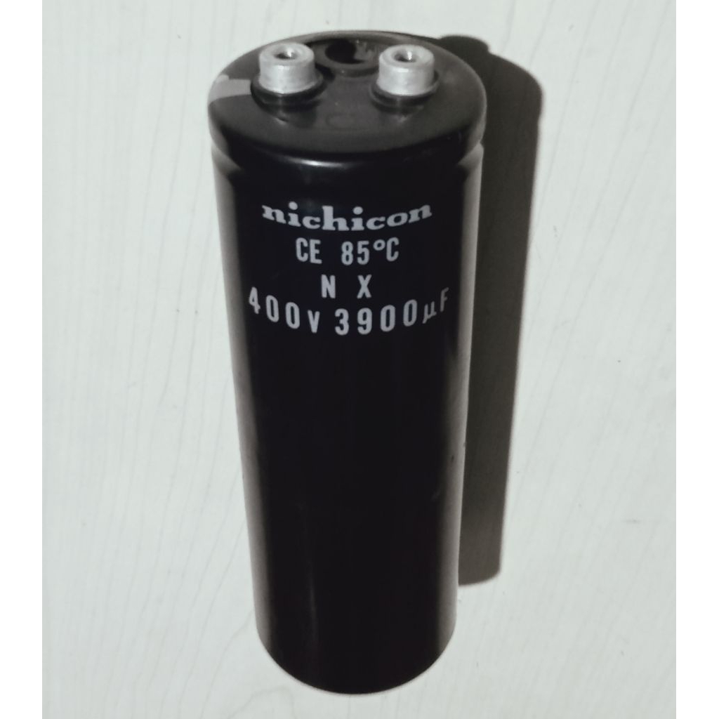 ELCO 400V 390UF T 15CM D 5CM BEKAS