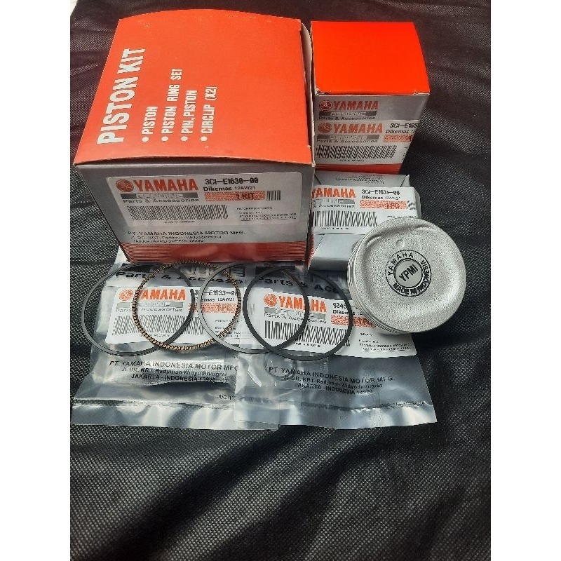 PISTON KIT YAMAHA VIXION NEW / Piston Vixion New STDN / OS 25/ Os 50/ Os 75/ Os100