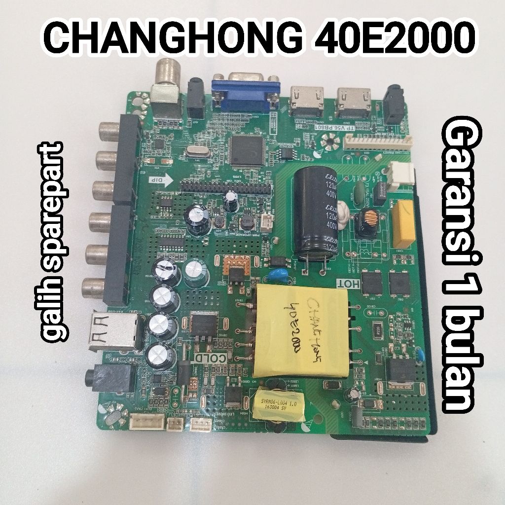 MAINBOARD TV CHANGHONG 40E2000 MB - MODUL - MOBO - MOTHERBOARD TV CHANGHONG