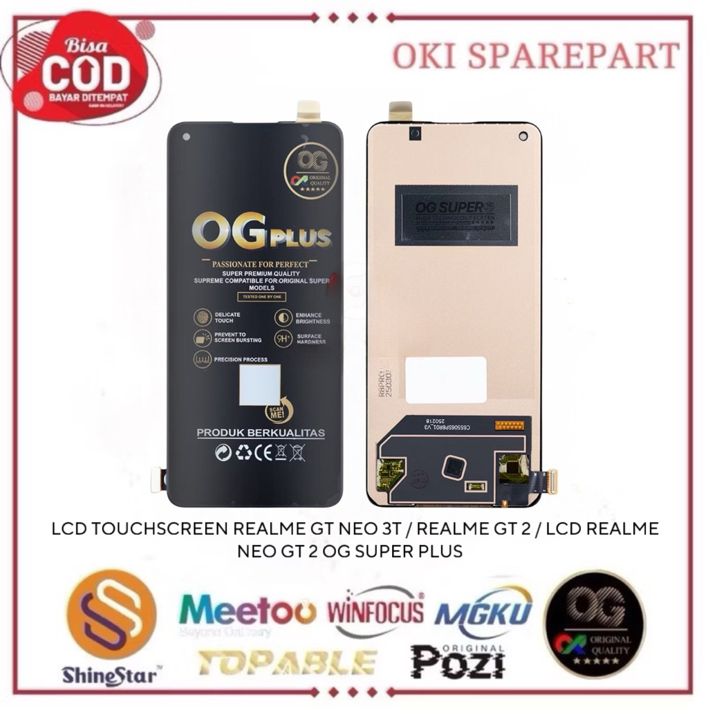 LCD TOUCHSCREEN REALME GT NEO 3T / REALME GT 2 / LCD REALME NEO GT 2 OG SUPER PLUS
