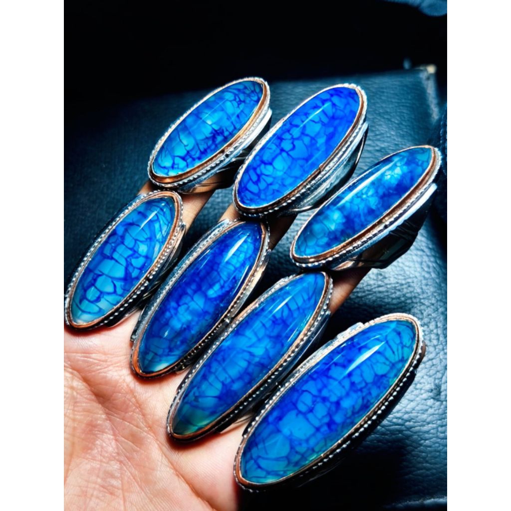 batu cincin pandan biru langit