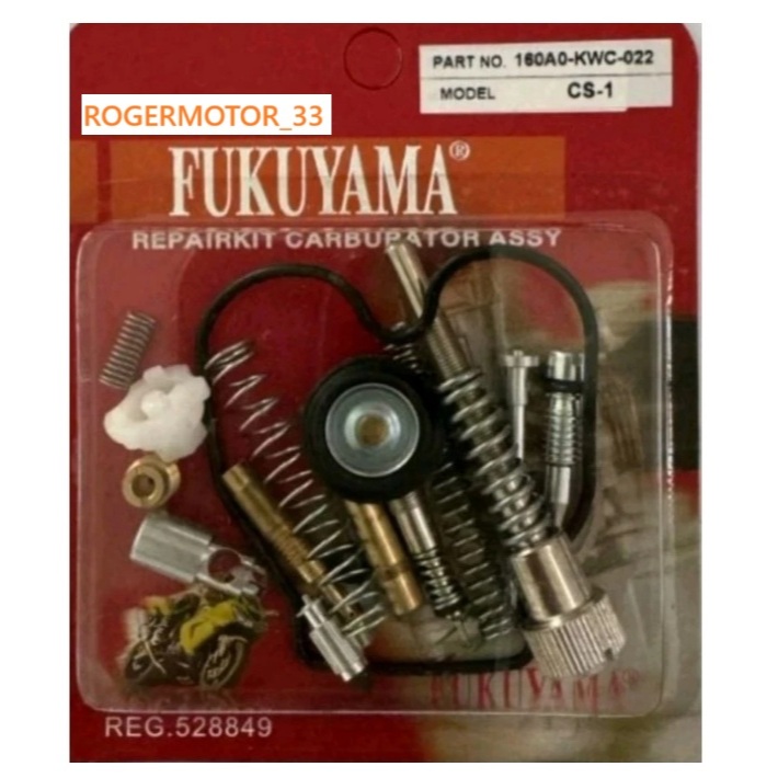 REPAIR KIT KARBURATOR CARBURATOR KARBU CS1 CS 1 MERK FUKUYAMA