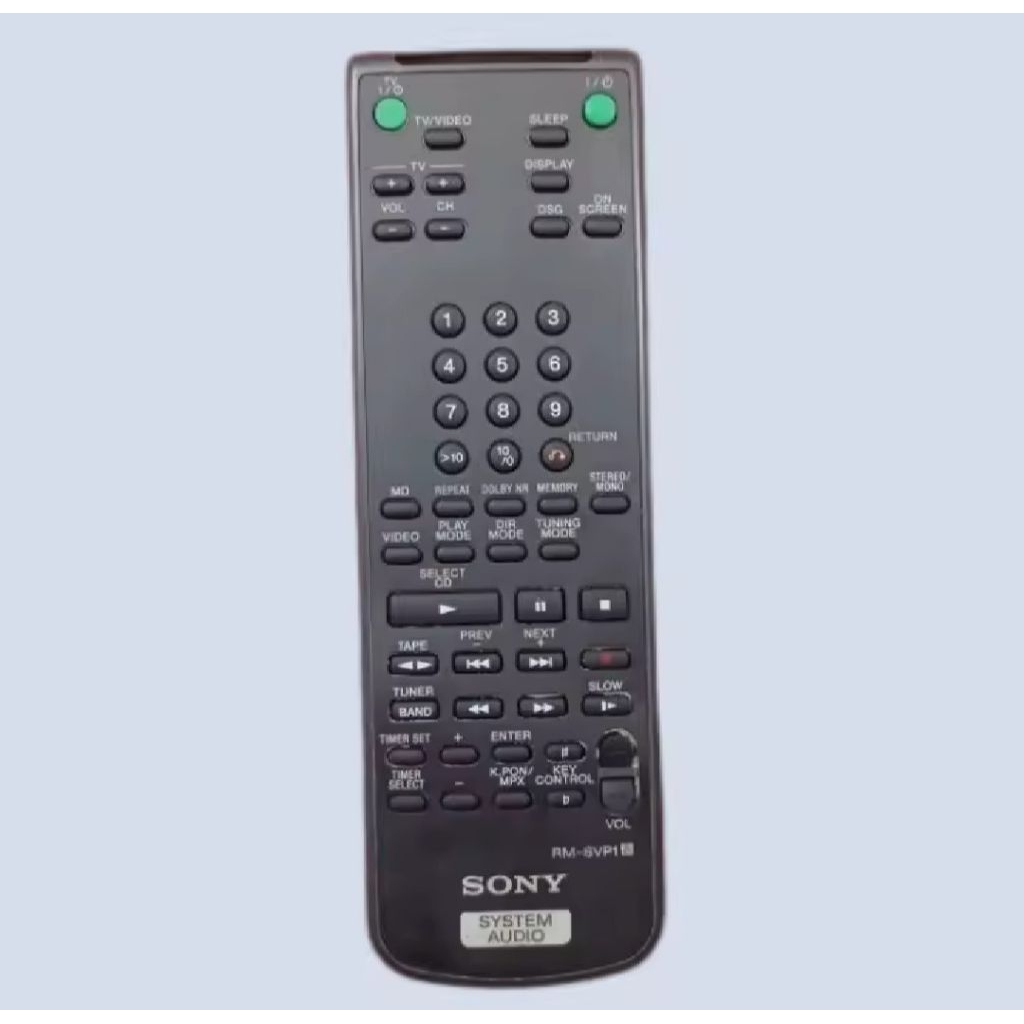 Remote Control AUDIO SYSTEM SONY RM-SVP1 Original