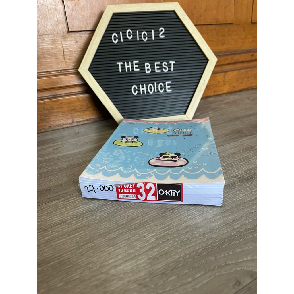 

Buku Tulis OKEY 32 Lembar Perlengkapan Sekolah