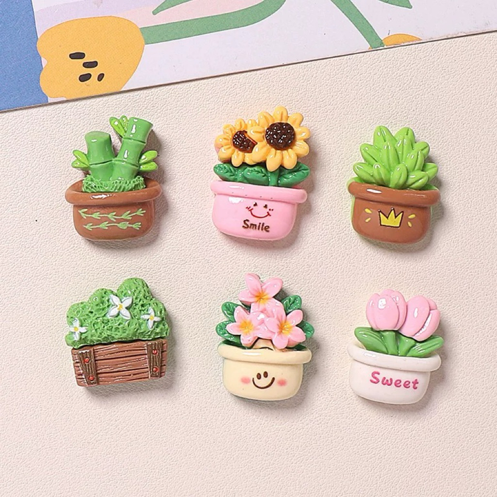 DIY Manik UV Flower Pot Smile Series / Manik Clay UV Pot Bunga Smile