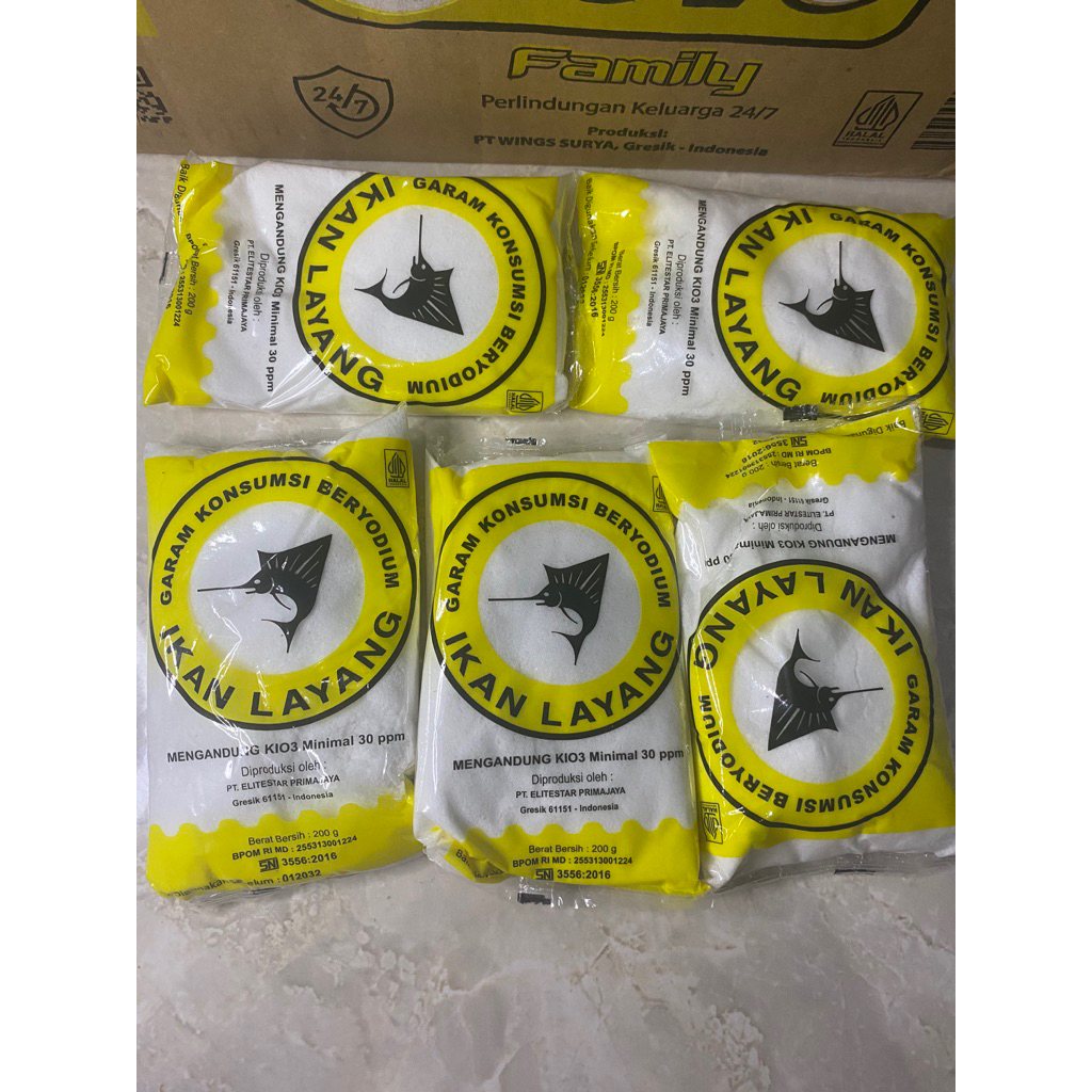 

GARAM DAPUR IKAN LAYANG KEMASAN 250g