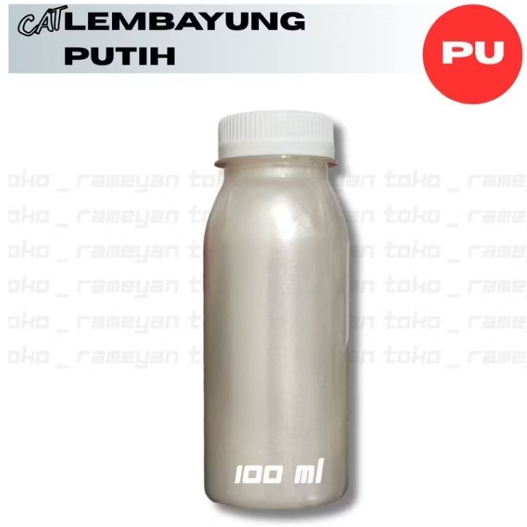 Cat Lembayung Putih PU 100 ml, Pearl White PU, Mutiara Lembayung Putih