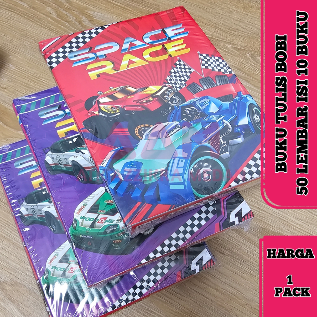 

Buku Tulis Catatan Sekolah Murah 50 Lembar Motif Edukatif