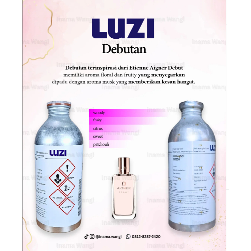 Debutan BY LUZI  ( 500 ML, 250 ML, 100)