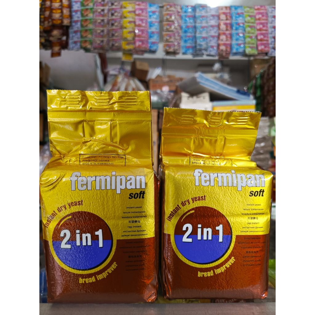 

Fermipan 2 in 1 pengembang + pelembut kue 500gr