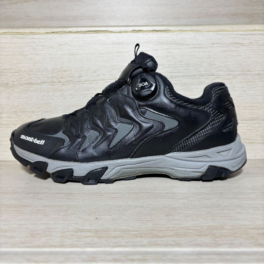 SEPATU OUTDOOR  TREKKING HIKING & RUNNING MONTBELL  BOA SYSTEM / TALI PUTAR SECOND ORIGINAL  [ MURAH