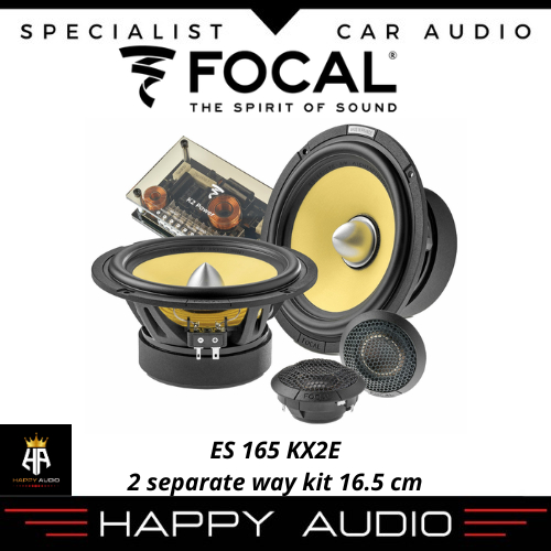 Focal ES 165 KX2E Speaker 2-way Component System (Speaker Split) 6,5 Inci (165mm) Seri K2 Power