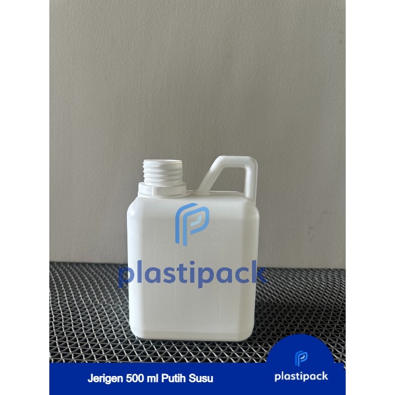 Jerigen 500 ml HDPE - Putih Susu