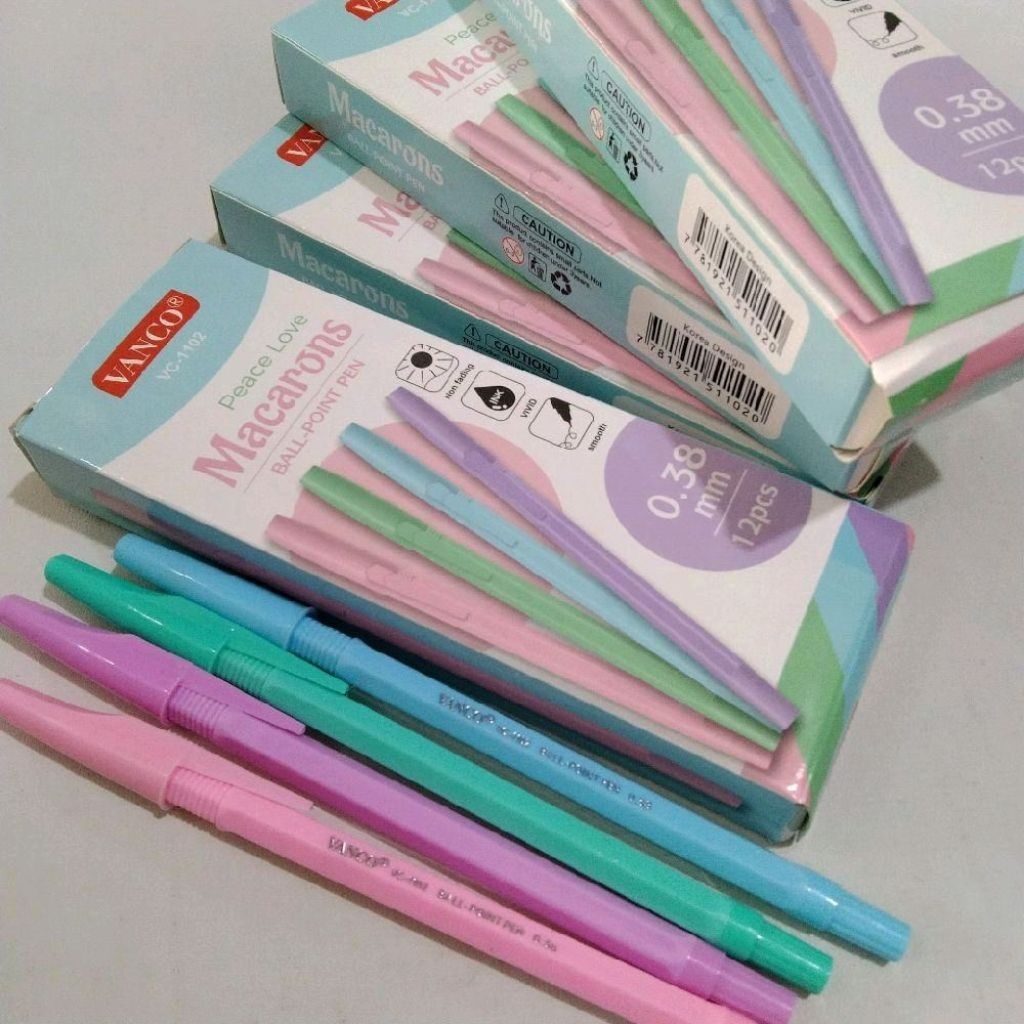 

PULPEN VANCO 0.38MM || PENA TINTA HITAM