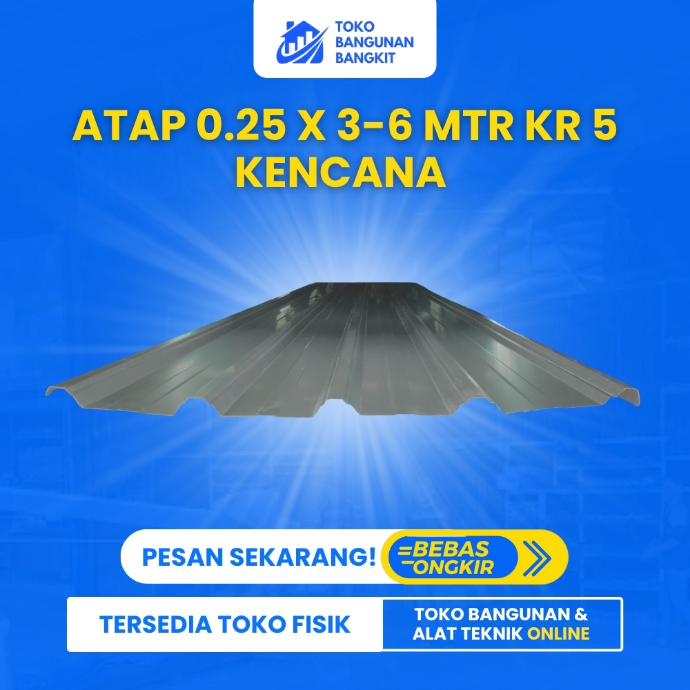 ATAP GALVALUM KENCANA TEBAL 0.25 MM | BERBAGAI UKURAN